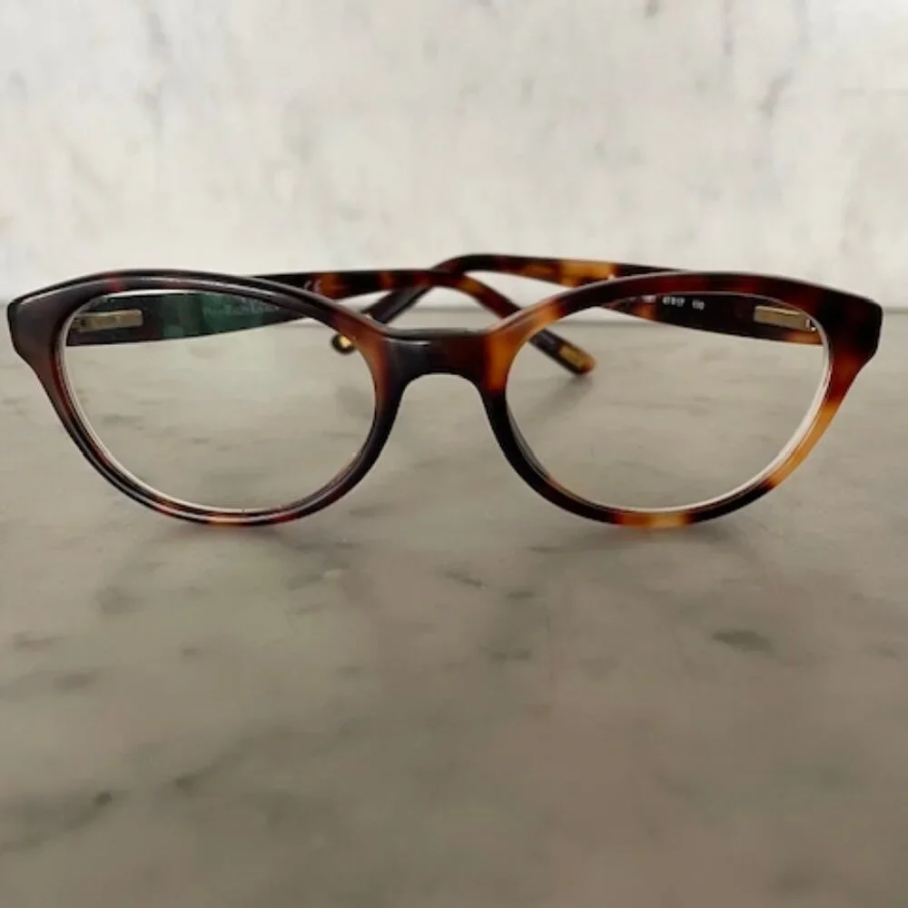 POLO RALPH LAUREN Polo Prep Havana Tortoise Cat Eye Frame RX Glasses 8526